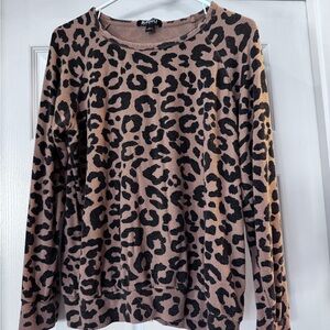 Leopard Print Sweater
